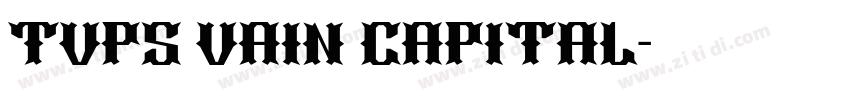 TVPS Vain Capital字体转换